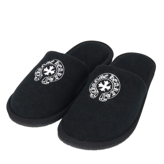 Chrome Hearts HOTEL SLIPPER Horseshoe Embroidery Size 8