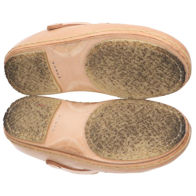 Hender Scheme MIP-18 Leather Sandals Beige Size 7