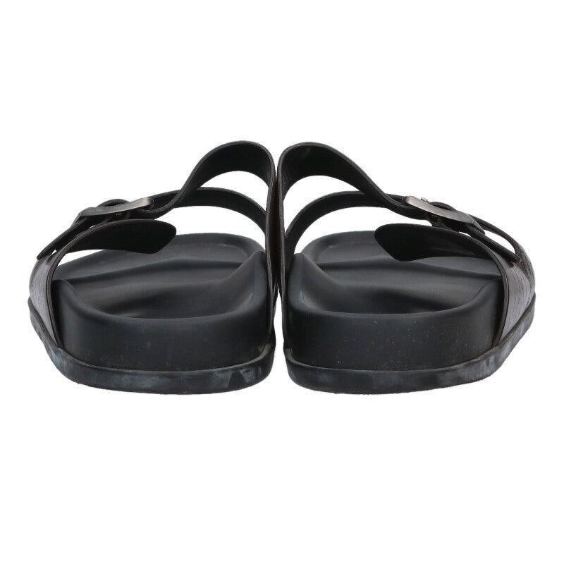 Berluti Calligraphy Leather Sandals Brown Size 9.5