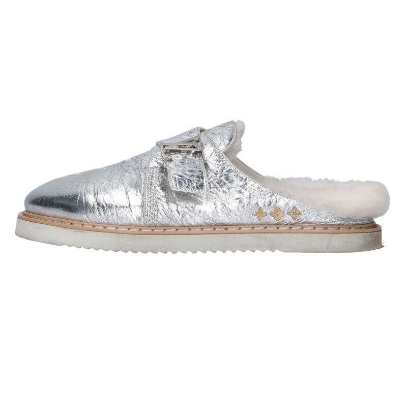 Louis Vuitton LV Sandals Silver Size 8