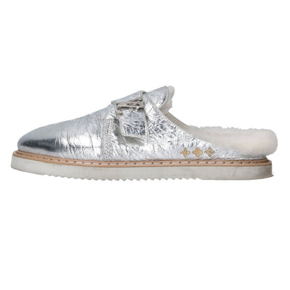 Louis Vuitton LV Sandals Silver Size 8
