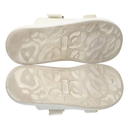 Alexander McQueen Hybrid Rubber Slide Sandals White Size 8.5