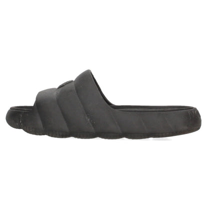MONCLER Lilo Rubber Slide Sandals Black Size 10.5
