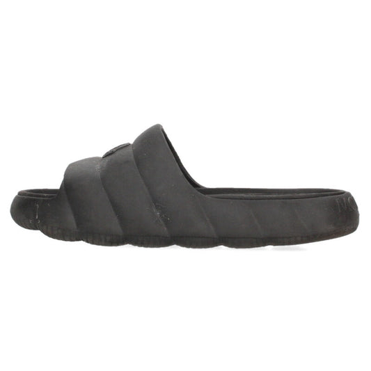 MONCLER Lilo Rubber Slide Sandals Black Size 10.5