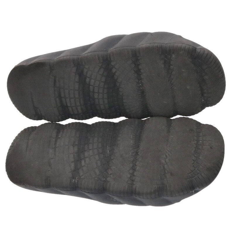 MONCLER Lilo Rubber Slide Sandals Black Size 10.5