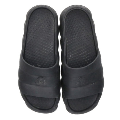 MONCLER Lilo Rubber Slide Sandals Black Size 10.5