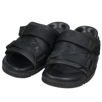 LOUISVUITTON Black Velcro Sandals Size 7