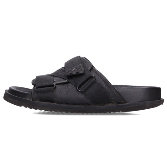 LOUISVUITTON Black Velcro Sandals Size 7