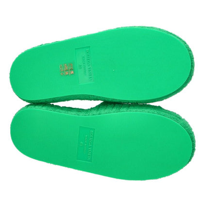 BOTTEGA VENETA Resort Sponge Slide Sandals Green Size 6.5
