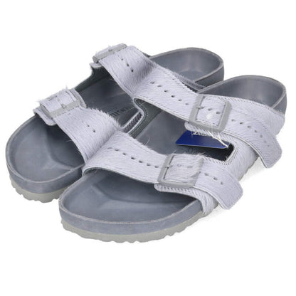 Rick Owens x BIRKENSTOCK Arizona Fur Sandals Gray Size 9.5