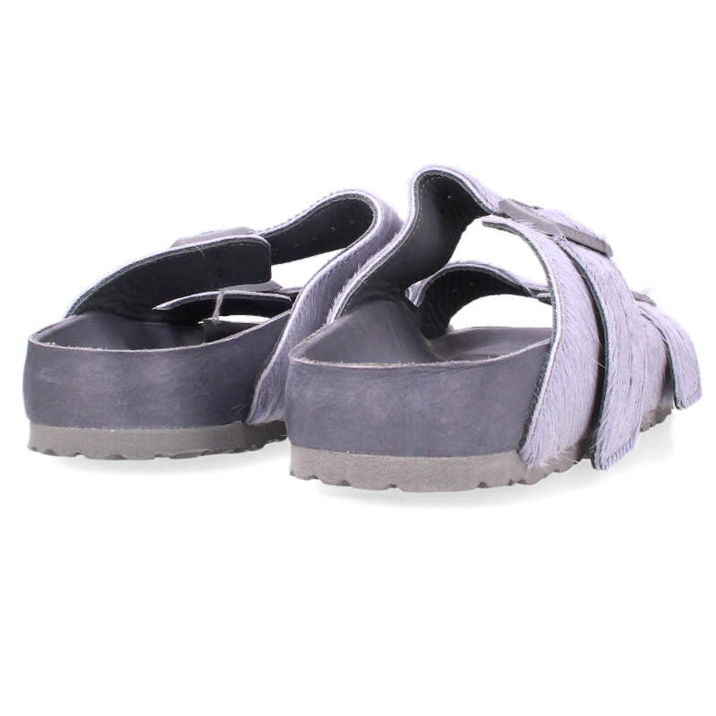 Rick Owens x BIRKENSTOCK Arizona Fur Sandals Gray Size 9.5