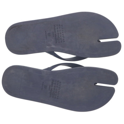 Maison Margiela Tabi Rubber Sandals Navy Size 37