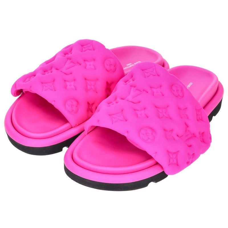 LOUISVUITTON Pool Pillow Monogram Sandals Pink Size EU 40