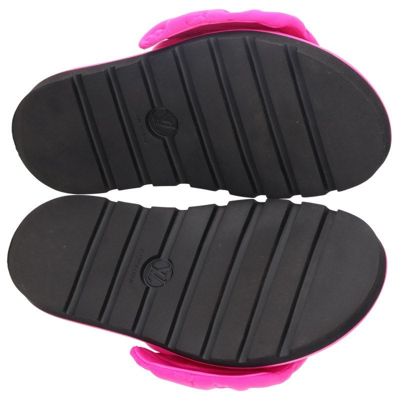 LOUISVUITTON Pool Pillow Monogram Sandals Pink Size EU 40