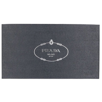 PRADA 26SS Triangle Suede Mule Sandals Beige Size 7