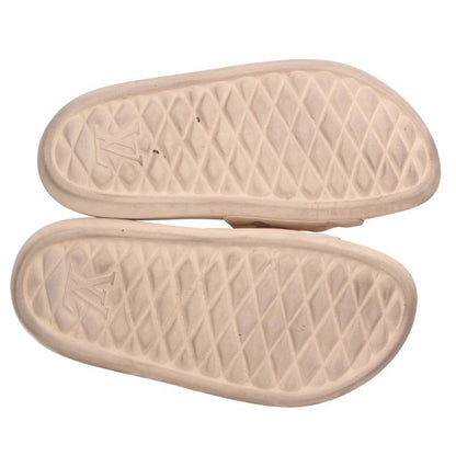 LOUISVUITTON Waterfront Embossed Monogram Slides Sandals Size 6