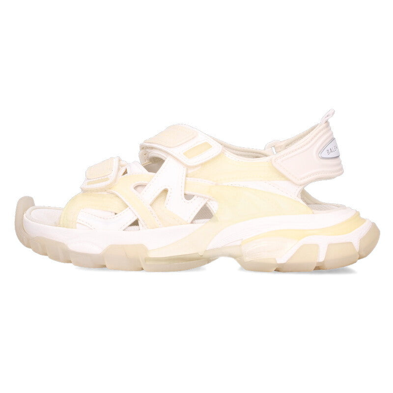 BALENCIAGA Track Sandal White Size 6.5