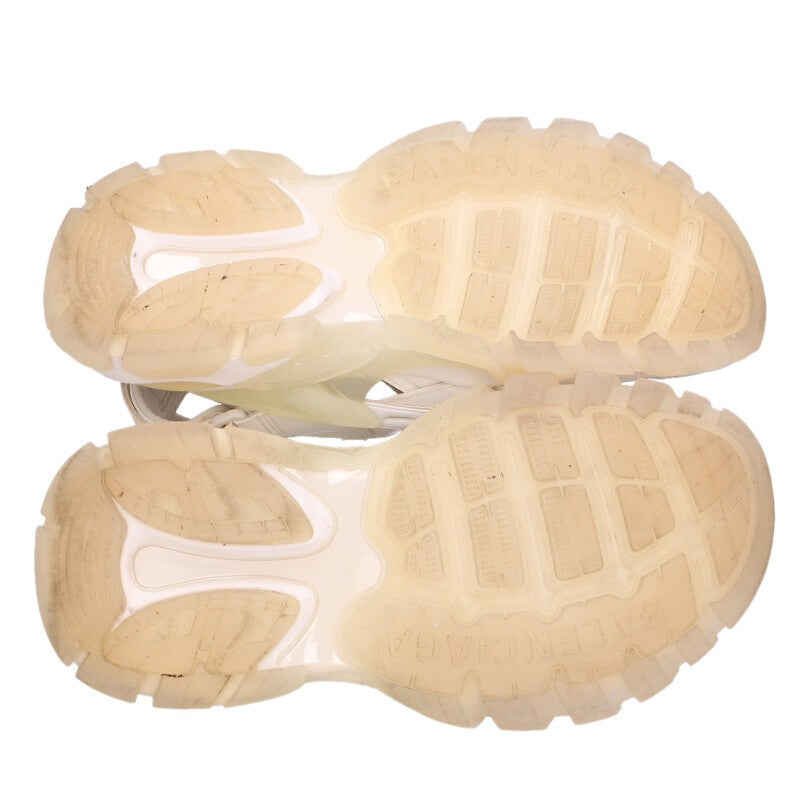 BALENCIAGA Track Sandal White Size 6.5