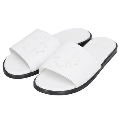 Chrome Hearts CH Plus Patch Leather Sandals Multi Size EU 41