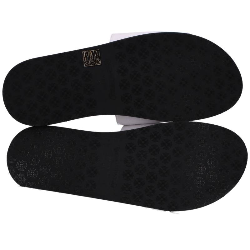 Chrome Hearts CH Plus Patch Leather Sandals Multi Size EU 41