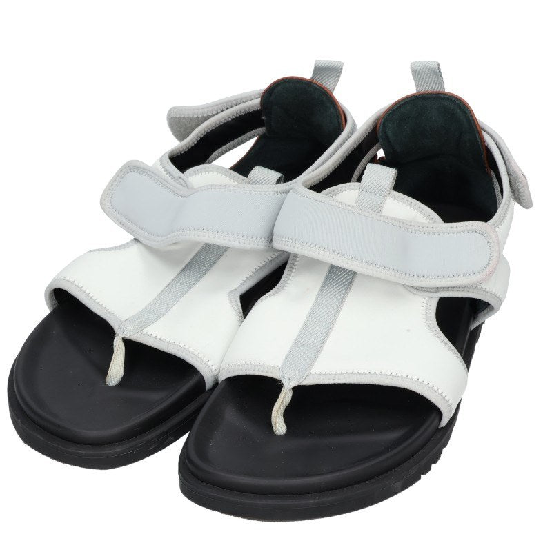 HERMES Giorno Neoprene Velcro Strap Sandals Multi Size EU 42