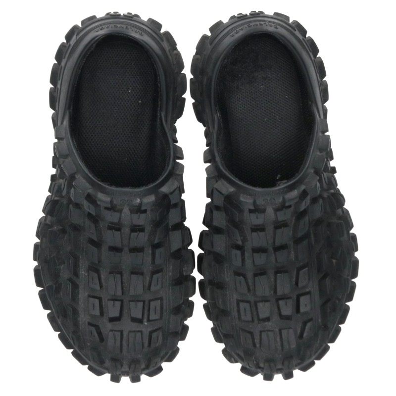 BALENCIAGA 23SS Bouncer Mule Sandals Black Size EU 39