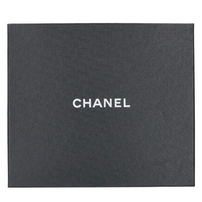 CHANEL Rhinestone Coco Mark Velcro Sandals Black Size 41C