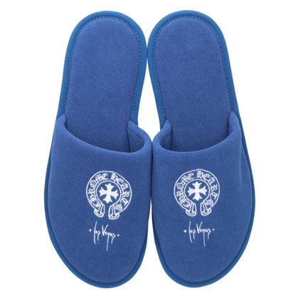Chrome Hearts Las Vegas Horseshoe Embroidery Slippers Size L