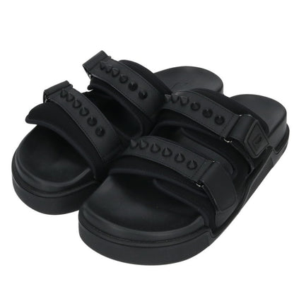 Christian Louboutin DADDY POOL FLAT Sandals Black Size 40.5