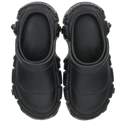BALENCIAGA Hardcrocs Sandal Black Size EU 40