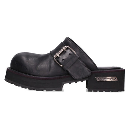 BALENCIAGA VENOM Vintage Finish Sandals Black Size EU 42
