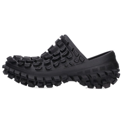 BALENCIAGA 735252 Bouncer Clog Sandals Black Size EU 44