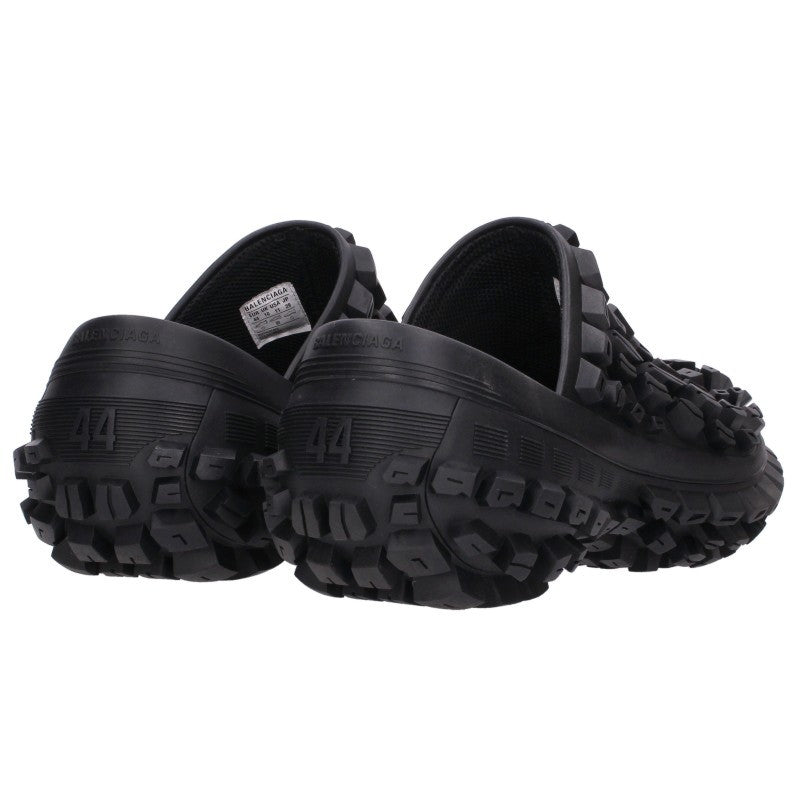 BALENCIAGA 735252 Bouncer Clog Sandals Black Size EU 44