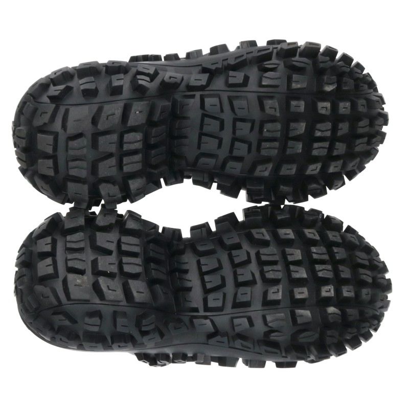 BALENCIAGA 735252 Bouncer Clog Sandals Black Size EU 44