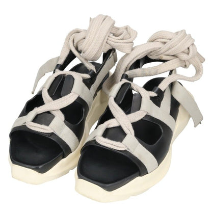 Rick Owens GETH SANDAL Black White Size EU 40