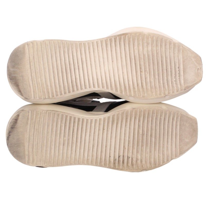 Rick Owens GETH SANDAL Black White Size EU 40
