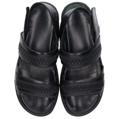 GIVENCHY Chain Embellished Sandals Black Size 10