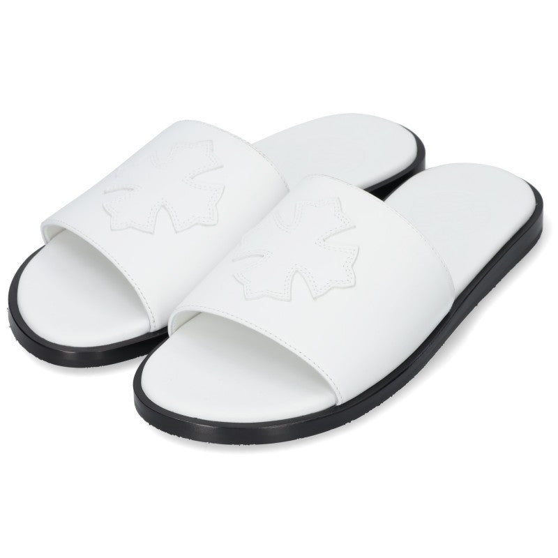 Chrome Hearts CH SLIDE CH Plus Sandals White Size EU 38