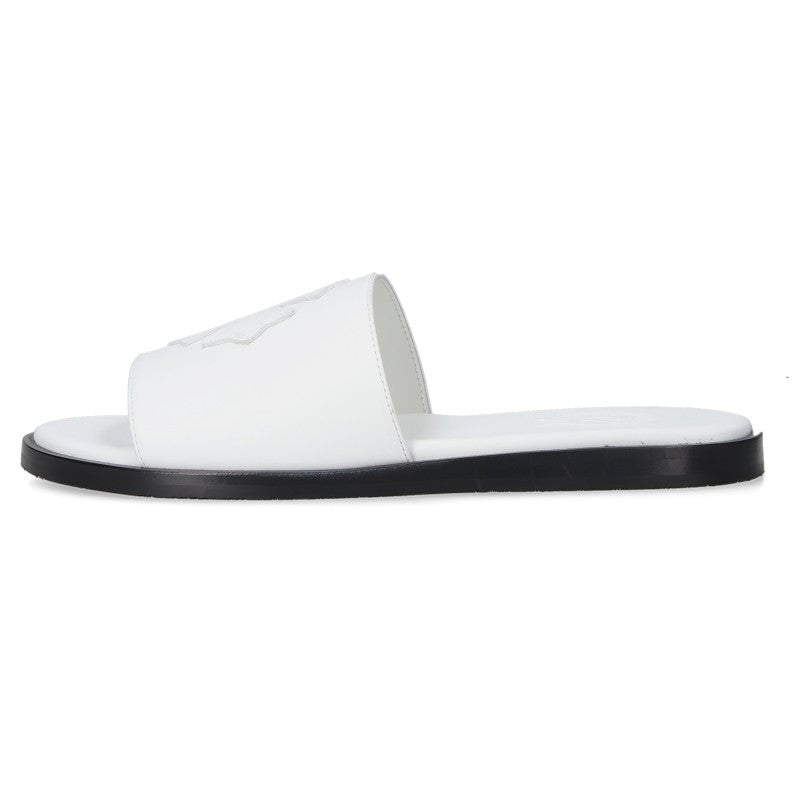 Chrome Hearts CH SLIDE CH Plus Sandals White Size EU 38