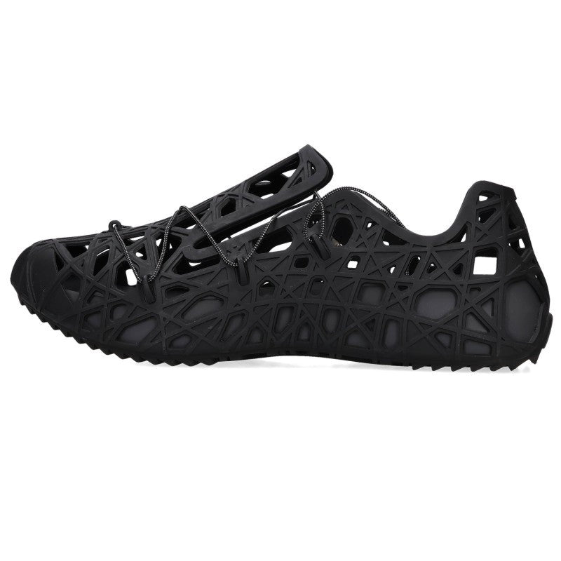 DIOR Black Warp Cannage Rubber Sandals Size EU 44