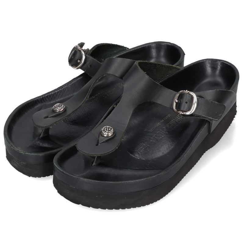Chrome Hearts Gizeh Gunslinger Leather Sandals Size EU 39