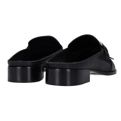 ENFANTS RICHES DEPRIMES Black Leather Sandals Size EU 44