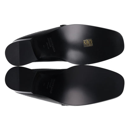 ENFANTS RICHES DEPRIMES Black Leather Sandals Size EU 44