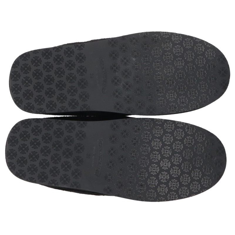 Chrome Hearts SLIPPER Corduroy Slip-On Sandals Size EU 39