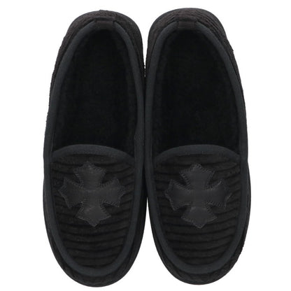 Chrome Hearts SLIPPER Corduroy Slip-On Sandals Size EU 39