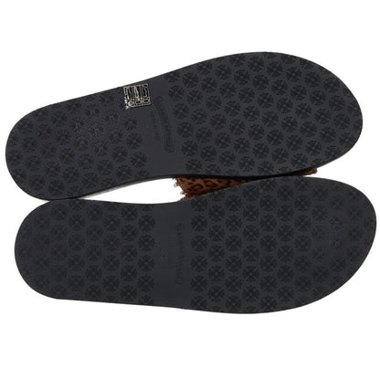 Chrome Hearts CH SLIDE CH Plus Haircalf Sandals Size EU 42