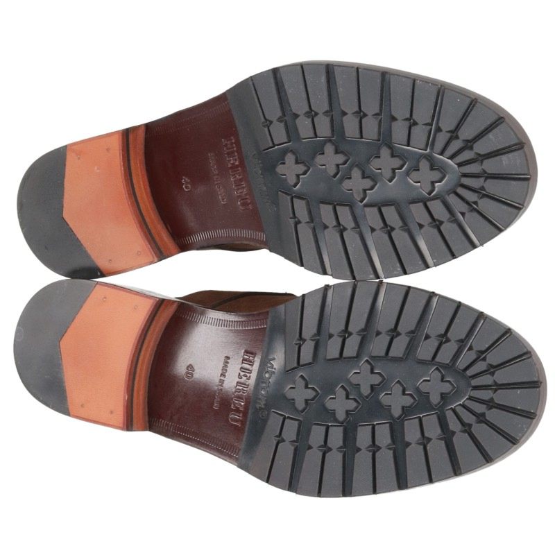HEREU BESSO Nubuck Ghillie Sandals Brown Size EU 40