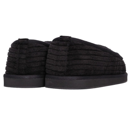 Chrome Hearts Corduroy Cross Patch Sandals Black Size EU 42