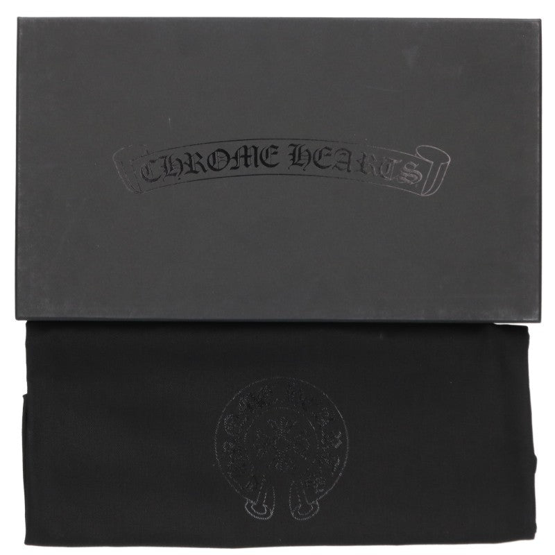 Chrome Hearts Corduroy Cross Patch Sandals Black Size EU 42