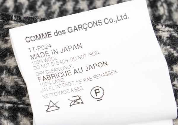 tricot COMME des GARCONS Wrinkle Houndstooth Pants Size S